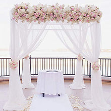 LPxdywlk 6,5 M Tulle Rotolo di Garza Festa di Nozze Fai da Te Sedia Arco Tenda Tavolo Decorazione Negozio Oggetti di Scena Decorazione Bianca