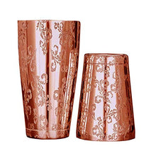 Wenzhihua Set di Miscelazione per Cocktail Acciaio Inossidabile Boston Shaker Barra De Ferramentas Incisione Incisione Etched Lavender Boston Cocktail Shaker Cocktail ShakersStrumento A Barre