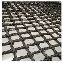 WaiMin Rete da arrampicata all'aperto Corda Griglia Scaletta Bambino Rete anticaduta Protezione bambini Adulti Rete da recinzione Decor Reti Rete resistente Balcone Ringhiera Scala Rete di sicurezza W