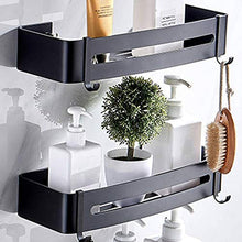 N-B Portaoggetti da Bagno alla Moda in Lega di Alluminio Portaoggetti da Parete Forato Gratuito Portaoggetti da Cucina Vassoio per Shampoo