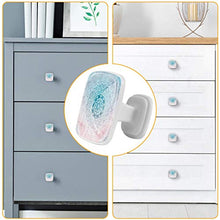 Fiore rosa verde 4 PCS Pomelli per Porta, Pomolo per Mobile, Pomelli per Mobili con Viti, Maniglia per Armadietto, Pomelli per Porta, Pomelli per Cassetti per Porta, Armadio, Cassetto e Credenza
