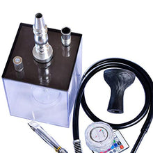GSYH Shisha Acrilico, 33CM Arabo Narghilè Bar Set Tubo con Fumo Luce Tubo di Acqua per Il Partito Family Dining