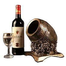 L-YINGZON Statue, Bronzo Rame Mestieri della Resina Simple Wine Rack Moderna Creativo del barilotto di Vino di Vino di Figura Rack Gifts Desktop di casa della Barra del Portico della Decorazione dell