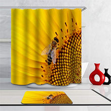 LIYAN Combinazione Bagno. Immagini Chiare E Colori Vivaci Rendono Il Tuo Bagno Pieno di Vita. Accessori da Bagno. Girasole. Ape.