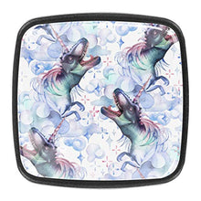 Watercolor dinosaur Pomelli per Porta Set di 4 Pomelli per Mobili Manopole per Cassetti Cucina Armadio Vetro