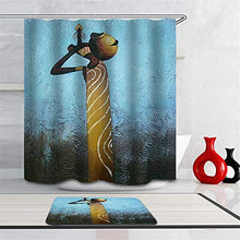LIYAN Combinazione Bagno. Immagini Chiare E Colori Vivaci Rendono Il Tuo Bagno Pieno di Vita. Accessori da Bagno. Pittura. Ragazza Aborigena.