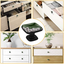 Baseball verde erba Pomelli per Porta Set di 4 Pomelli per Mobili Manopole per Cassetti Cucina Armadio Vetro