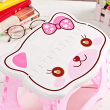 zyh Sgabello con Gradino Pieghevole,Sgabello Pieghevole Portatile,Sgabello da Bagno da Giardino da Cucina-Rosa,Sgabello in plastica (1 Articolo)