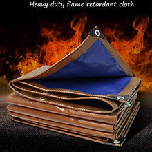 MTYLX Grande Tela Cerata Resistente, Teloni, Piante Antigelo in Pvc Capannone Tenda da Campeio Teloni Protezione Solare Tenda Impermeabile - 550 G / M2,un,4X10M