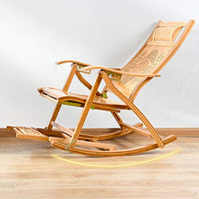 Sedie da giardino pieghevoli moderne in bambù, sedie da giardino reclinabili, cuscino per sedia a dondolo da giardino, sedia reclinabile con massaggio, per esterno, campeggio, giardino, patio, prato