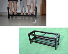 Stores Panca, Panca in Ferro battuto Loft, Sgabello da Palestra retrò, sgabelli da Riposo, Negozio di Abbigliamento, Soggiorno, Cambio di Ingresso, Dimensioni Panca: 100 * 40 * 45cm / 120 * 40 * 45cm