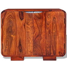 FAMIROSA Credenza in Legno Massello di Sheesham 75x35x60 cm