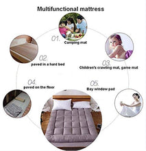 YOLL Materasso Letto futon Matrimoniale e Singolo Pieghevole e Arrotolabile. materassi da Terra 90 * 200cm~200 * 220cm futon Trapuntato salvaspazio | Bed Ground futon bambini/pink / 120