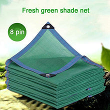 XIAOXIAO Rete ombreggiata Paralume Net-90% Schermo Solare Schermo Solare Balcone Patio per Fiori Tetto Esterno Schermo Isolante per Auto con Asola Verde (Size : 3x3m)