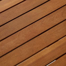 Oushome Set Divani da Giardino 4 pz in Legno Massello di Acacia
