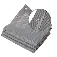 WXQIANG 80% Grigio Ombra Sunblock netto resistente ai raggi UV for il giardino della pianta del fiore Cover Pool ringhiera di protezione, Esterno di maglia sole antivento Teloni Protezione solare, iso