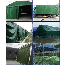 MTYLX Tarpaulin All'Aperto, Telo Impermeabile Pesante Tarpa Tessuto Di Tela Di Tela Di Tela Spessa Linoleum Sole Panno Panno Capannone Resistente All'Usura Pvc 0.7Mm - 700 G/M²,Verde,2X 3M.
