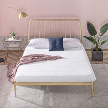 ZINUS Materasso in memory foam Quilted | Materasso adattabile a 7 zone | 120 x 190 cm | Altezza 13 cm | Materasso arrotolabile | OEKO-TEX