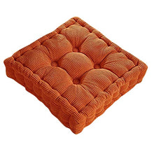 Fenteer Set di 2 Cuscinetti Quadrati per Cuscino del Divano per Casa, Ufficio, Picnic, Rosa Arancione E Rossa