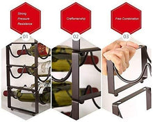 FCXBQ Portabottiglie 12 Bottiglie Housewares - Deposito Completamente assemblato