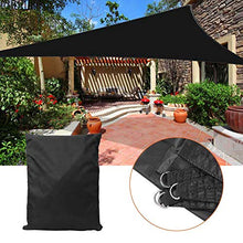 DaMohony - Parasole impermeabile UV Blocker a forma triangolare, per esterni, patio, giardino