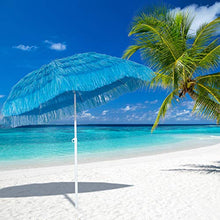 Kingsleeve Ombrellone da Spiaggia Hawaii Ø 160cm Altezza 180 cm inclinabile e regolabile in altezza