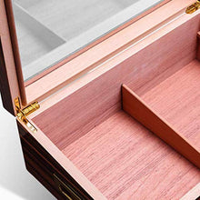 Vassoio di Cenere di Sigaro Leggero Cigar Humidor Valigia - con Pannello Frontale Digitale igrometro Versatile Strong Seal Resistente all'Usura