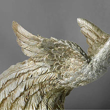 Decorazione Semplice e Creativa Portabottiglie Semplice e Creativa Tavolo Semplice e Creativo Decorazione, Resina Pavone Scultura Soggiorno Armadietto Del Vino Artigianato Ristorante, PZW, Argento