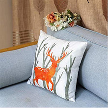 Xyfw Home Fashion Cuscino per Divano Cuscino per Auto Versione Creativa Alci Sezione 2 Pezzi Incluso Cuscino