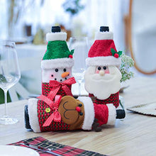 SUPVOX 3pcs Maglione di Natale Copertura della Bottiglia di Vino Cappotto Cappotto Maglione Bottiglia di Vino Vestito Bottiglia di Vino Decorazioni Decorazioni di Festa di Natale