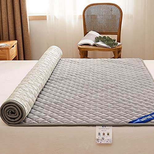 JIARUN Giapponese Pavimento Futon Materasso Mat Pieghevole Sleeping Pad Traspirante Tatami Opaco Pavimentopad Mattresstopper Bedroll Forstudent Dormitorio Casa