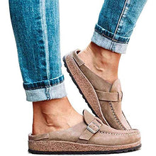 AFANG Donne Casual Comfort Pelle Scamosciata Slip on Sandali,Summer Home Office Scarpe Ufficio All'aperto Slip Slip Beach Pantofole Donna Casual Scarpa Piatta Moda Pantofole,C,43