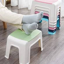Niduo Bear WC Antiscivolo Passo Poggiapiedi per Adulti Scarpa Sgabello Cambio, Banco di Plastica Addensato per Ufficio/Scuola Materna/Cucina,Verde