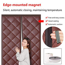 LSXIAO Pannello della Porta Kit Isolamento, Porta con Schermo Magnetico, Schermata Privacy Arresto Automatico Impermeabile A Prova di Vento Adatto alle Famiglie, Serra, Scuola