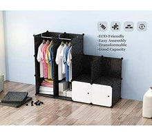 ZCY PREMAG Ideal Storage Organizer Armadio cubo Armadio Portatile Combinazione Armadio, Armadio modulare per Risparmio di Spazio (10 cubi)