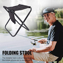 JUNC. Sedia da Viaggio Sedia da Viaggio Campeggio Esterni Pesca Leggera Barbecue Pieghevole Sgabello Pieghevole Resistenza alla Compressione All'aperto Pesca Picnic Escursionismo Camping