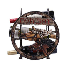 Elegante Semplicità Europa Creativo Testa Di Cavallo Vino Portabottiglie 2 Griglia Retro Vecchi Mestieri Armadietto Del Vino Fatto a Mano Casa Desktop Veranda Partizione Decorazioni Ornamenti Bronzo