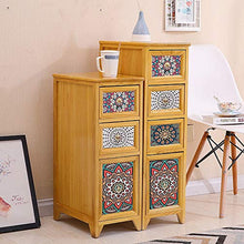 Armadio a cassetti Camera da letto Armadietto Arma Multicolor legno solido Stretta Governo di immagazzinaggio Bagno Cucina Gabinetto Governo di immagazzinaggio dipinta Moda Mobili da armadio