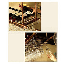 Chunjiao Padre di Vino di Vino Capovolto, Hanging Home Appeso, Decorazione Creativa, calici, Barra del Vino barretta Appeso per Vino Portabottiglie da Vino/portabicchieri/ripiano