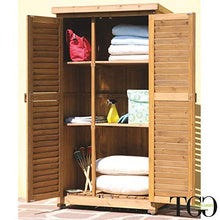 TheGoodGarden Mobiletto in Legno da Esterno Utile 4-87x45x160 Cm