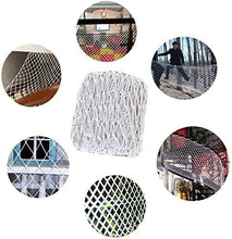 Protective net decoration / 3 * 6m Bianco Net decorativo - Sicurezza bambini rete di protezione Net Balcone Stair antiurto Tessitura Kindergarten netto della rete del recinto mano Net struttura tradiz