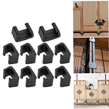 Yililay Clips 10PCS mobili, all'aperto Patio Wicker Clip, plastica Divano Connect Clamps per sedie mobili da Giardino del sofà (5,25 Centimetri)