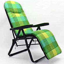 okaffarefatto zimbardi costanza Sedia a Sdraio Relax Ponza Bicolore Verde con Cuscino Imbottito Made in Italy