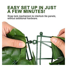SHUAISHUAI Artificiale Ivy Privacy Recintion Screen 0.5x3m Siepi di siepi Artificiali Recinzione e demolizione di Foglie di Foglie di edera Finto per Giardino all'aperto Facile da installare