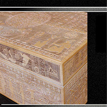 Caishuirong Cigar Box di stoccaggio Intagliato Spagna fragrante Legno di qualita Insieme di Fumo Legno di Cedro Collection Grade Mano Cigar Box Perfetto da Usare in Ufficio e Camera da Letto