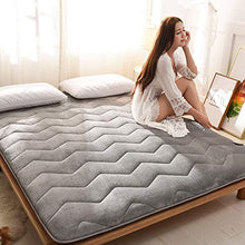 Materasso per futon, tappetino per dormire in tatami, materassi pieghevole morbido morbido pieghevole cuscino per futon tradizionale, materasso per dormitorio per studenti,Gray,150*200cm/59*79inch