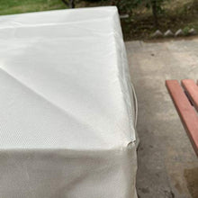 LSXIAO All'aperto Terrazza Fodere per Mobili, Tessuto Oxford Resistente, A Prova di Vento Impermeabile Anti-UV con Occhielli Adatto per Mobili Quadrati/Rettangolari
