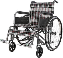 Sedia A Rotelle Leggera E Facile da Usare con Braccioli Lunghi E Poggiagambe per Un Comfort Extra, Sedia A Rotelle Portatile Pieghevole con Borsa Posteriore A