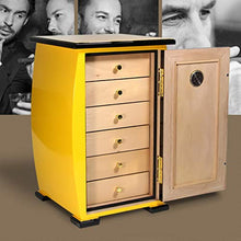 Accessori e umidificatori per sigari Sigaro Gabinetto delle Famiglie Cigar Box Idratante Camera Cigar Box Idratante Grande capacità Layered Conservazione Tenere Il Sigaro Mellow