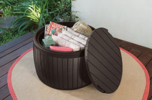 Keter S14647116 Baule, Marrone, 67x67x43.5 cm